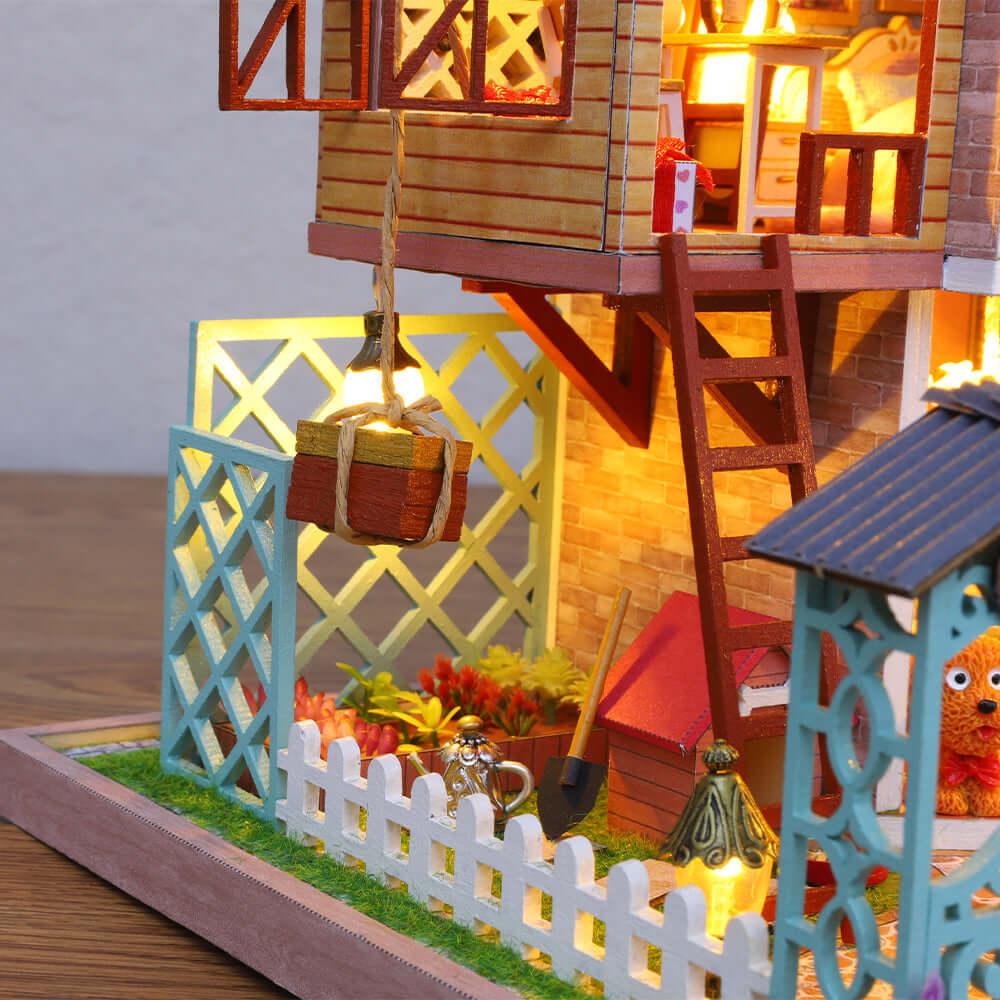 Tropical Jungle Resort Miniature DIY Kit - DIY Miniature by Extoril