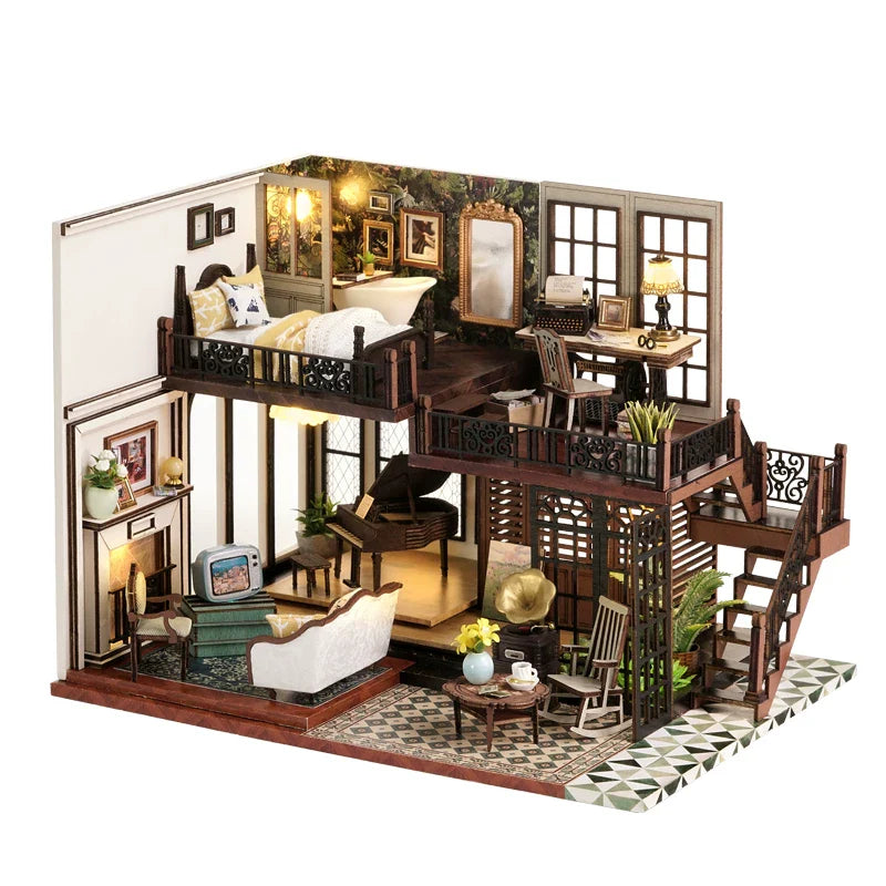 DIY Dollhouse Kit (Time Impression) - DIY Miniature by Extoril