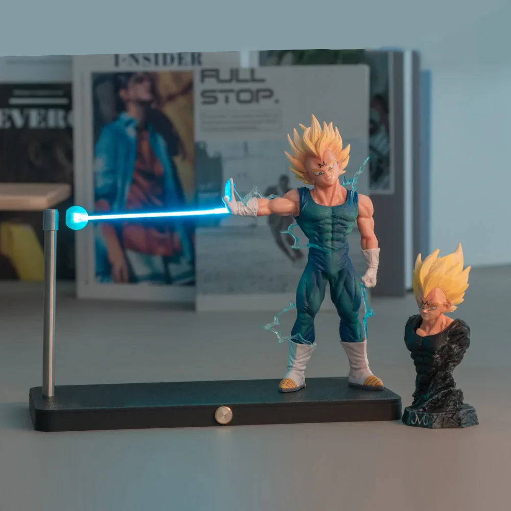 Dragon Ball Z Vegeta Magnetic Lamp LED Figurine - Action Figure by Extoril