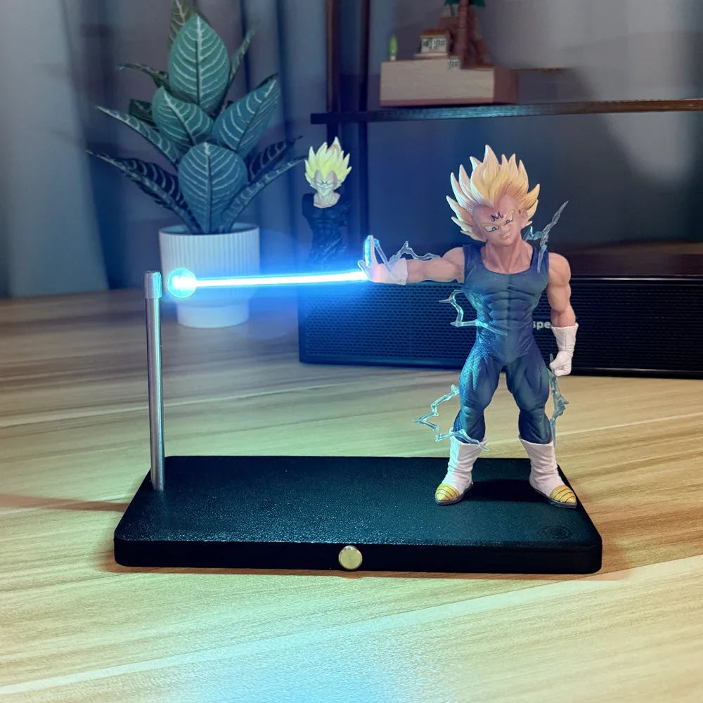 Dragon Ball Z Vegeta Magnetic Lamp LED Figurine - Action Figure by Extoril
