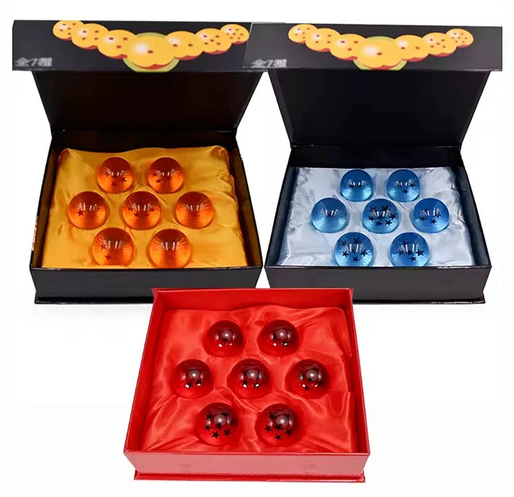 Dragon Ball Z 7 Star Crystal Balls Set - Gadget by Extoril