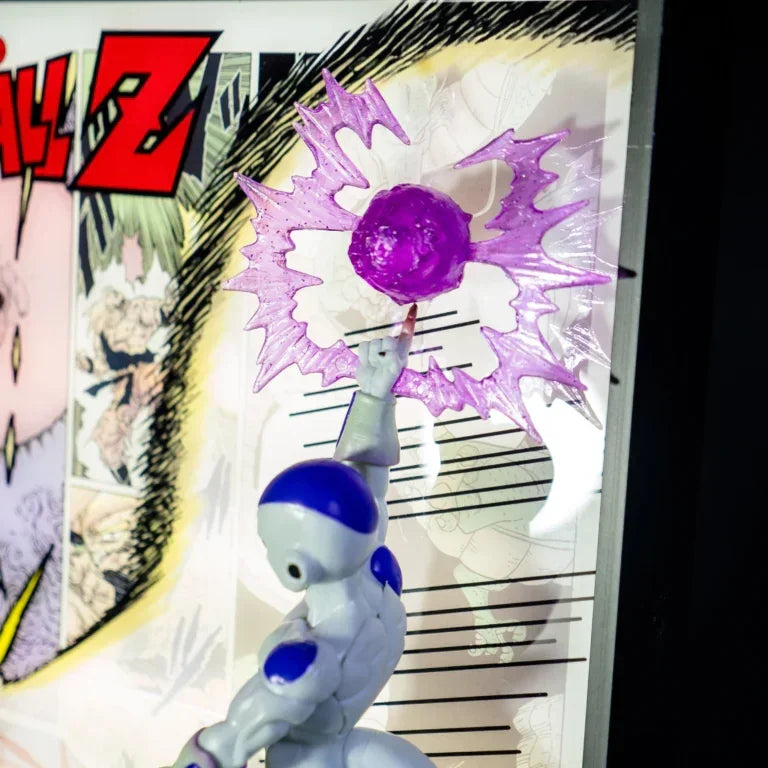 Dragon Ball Z Goku vs Frieza 3D LED Frame - Action Figure by Extoril