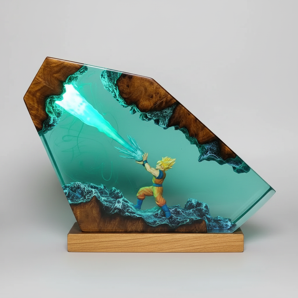 Dragon Ball Z Kakarot Resin Night Light Lamp - Action Figure by Extoril