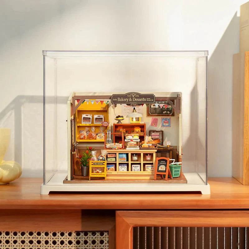 Miniature House Display Box - Dust Cover - DIY Miniature by Extoril