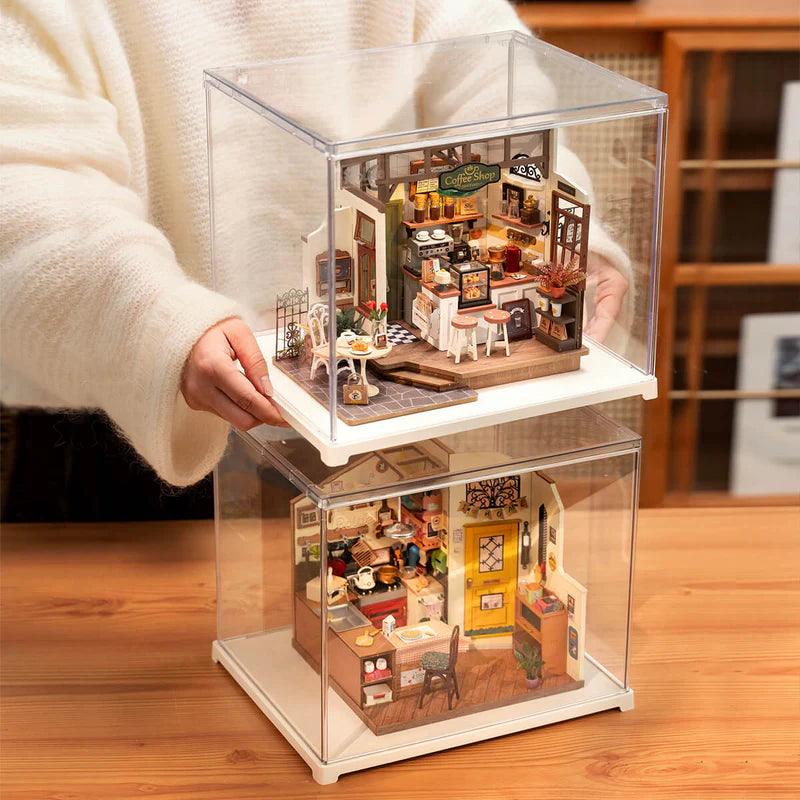 Miniature House Display Box - Dust Cover - DIY Miniature by Extoril