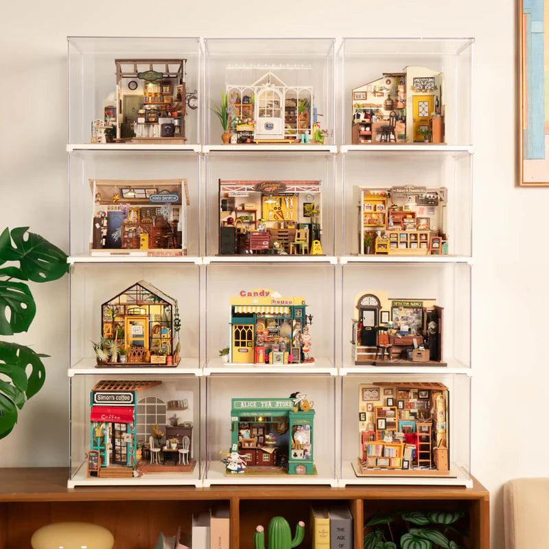 Miniature House Display Box - Dust Cover - DIY Miniature by Extoril