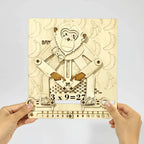 Educated Monkey Multiplication Wooden Puzzle - 3D Wooden Puzzle by Extoril
