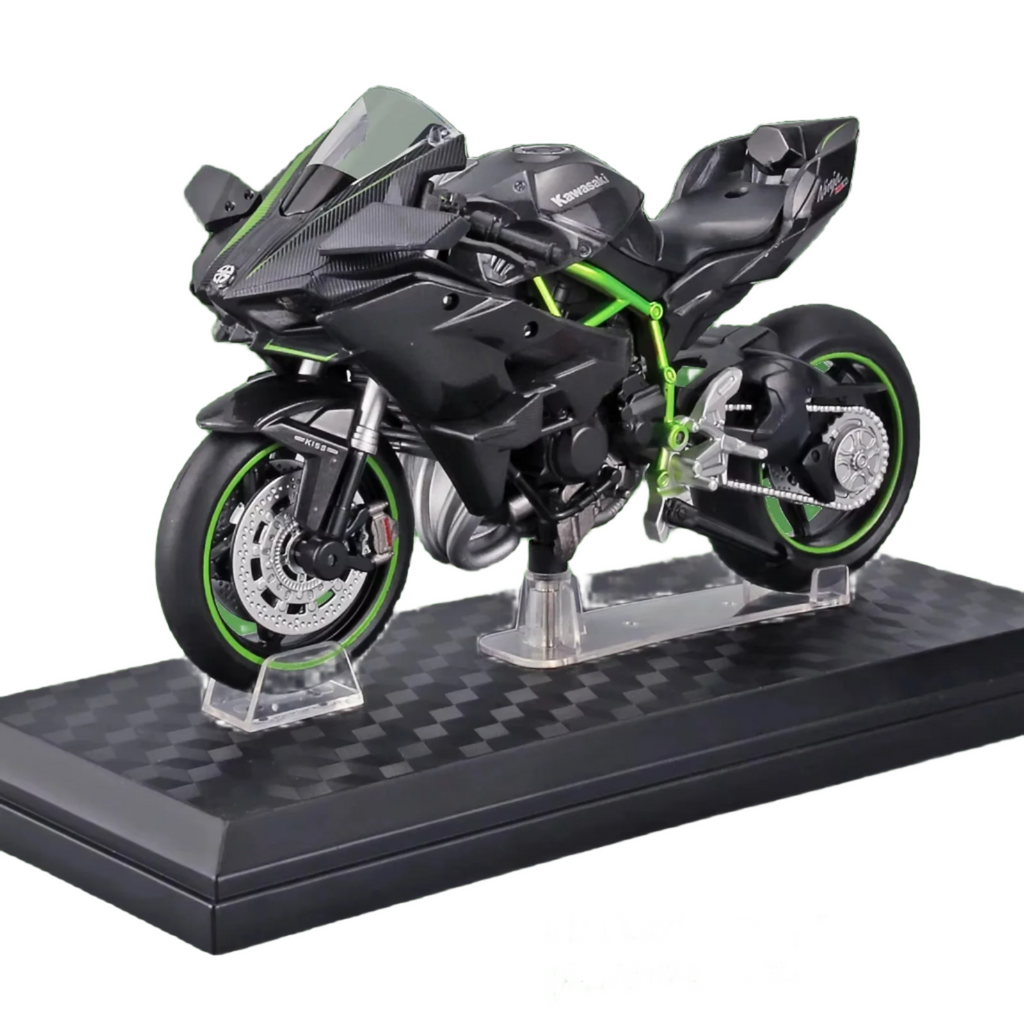 Elite 1:12 Ninja H2R Motorcycle Die-Cast Model - home decor by Extoril