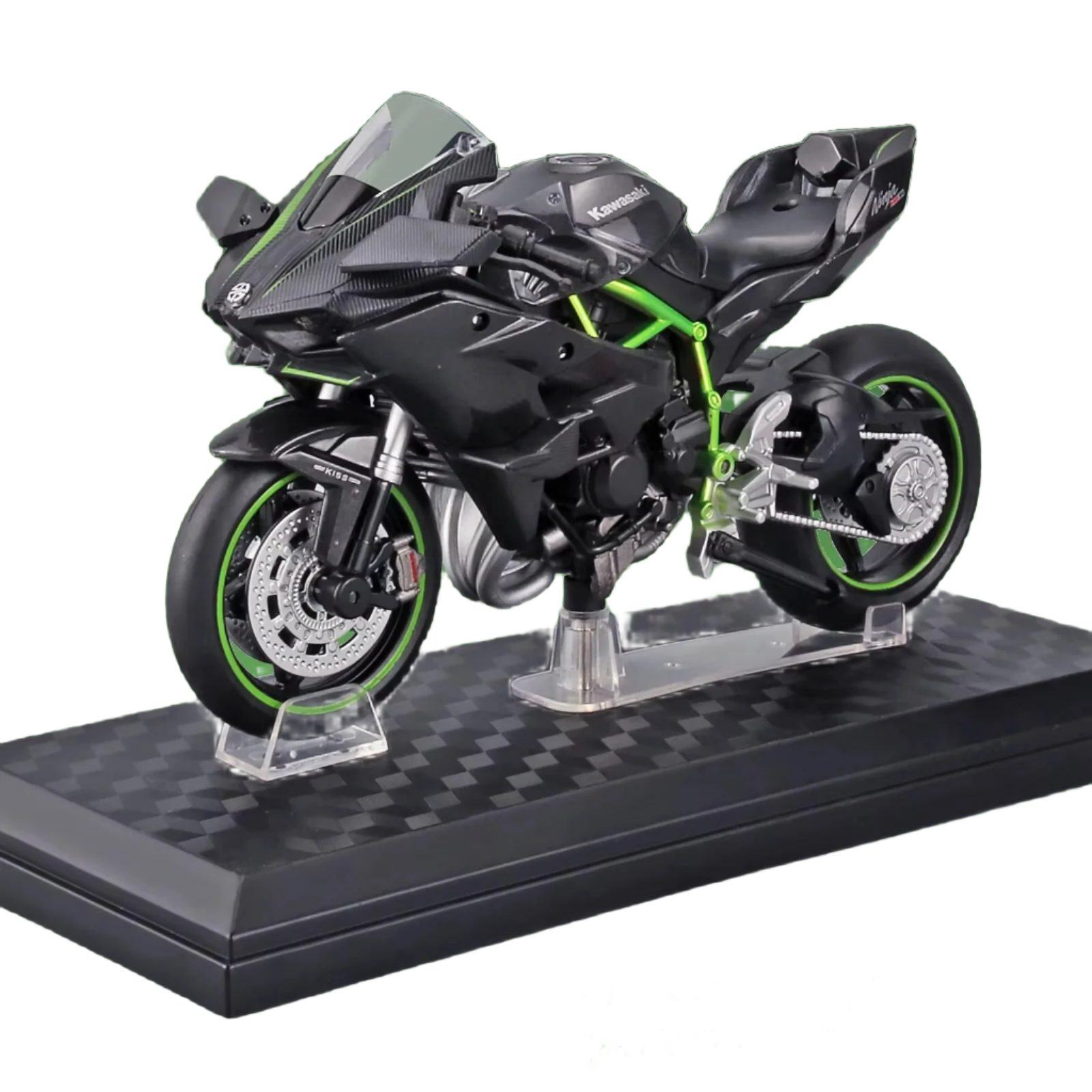 Elite 1:12 Ninja H2R Motorcycle Die-Cast Model - home decor by Extoril