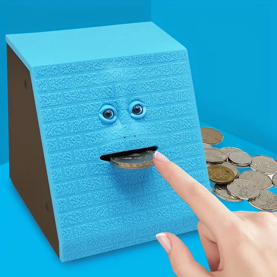 Face Bank - Coin Eating Money Box for Kids - Gadget by Extoril