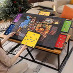 Puzzle Board with Drawers 1500 Piece - 3D Wooden Puzzle by Extoril