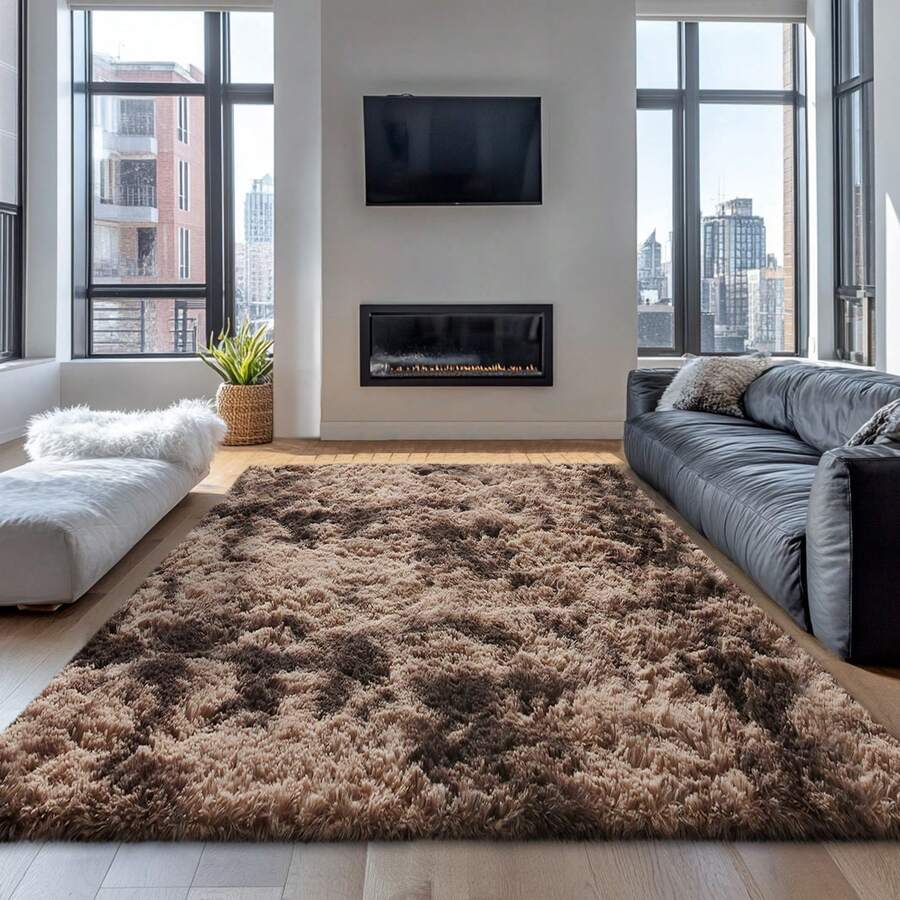 Fluffy Plush Shag Area Rug - home decor by Extoril