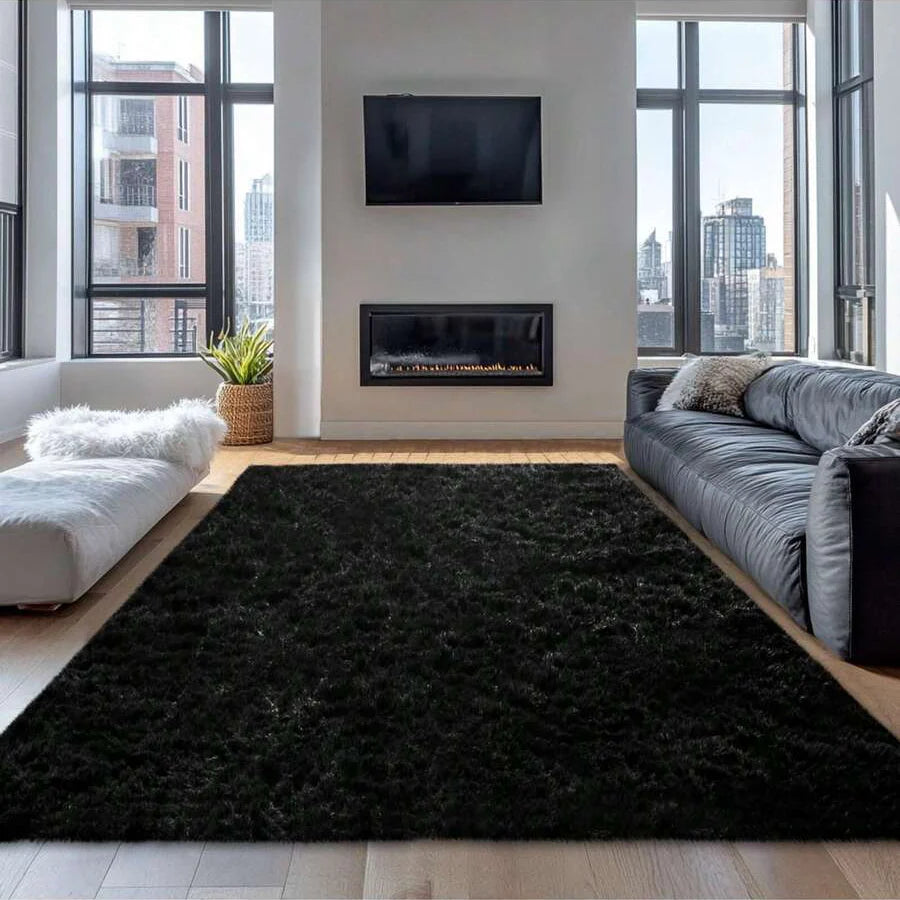 Fluffy Plush Shag Area Rug - home decor by Extoril