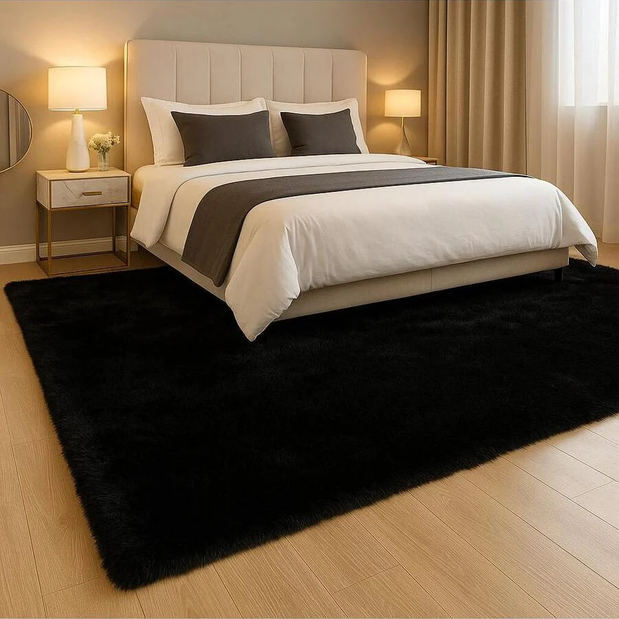Fluffy Plush Shag Area Rug - home decor by Extoril