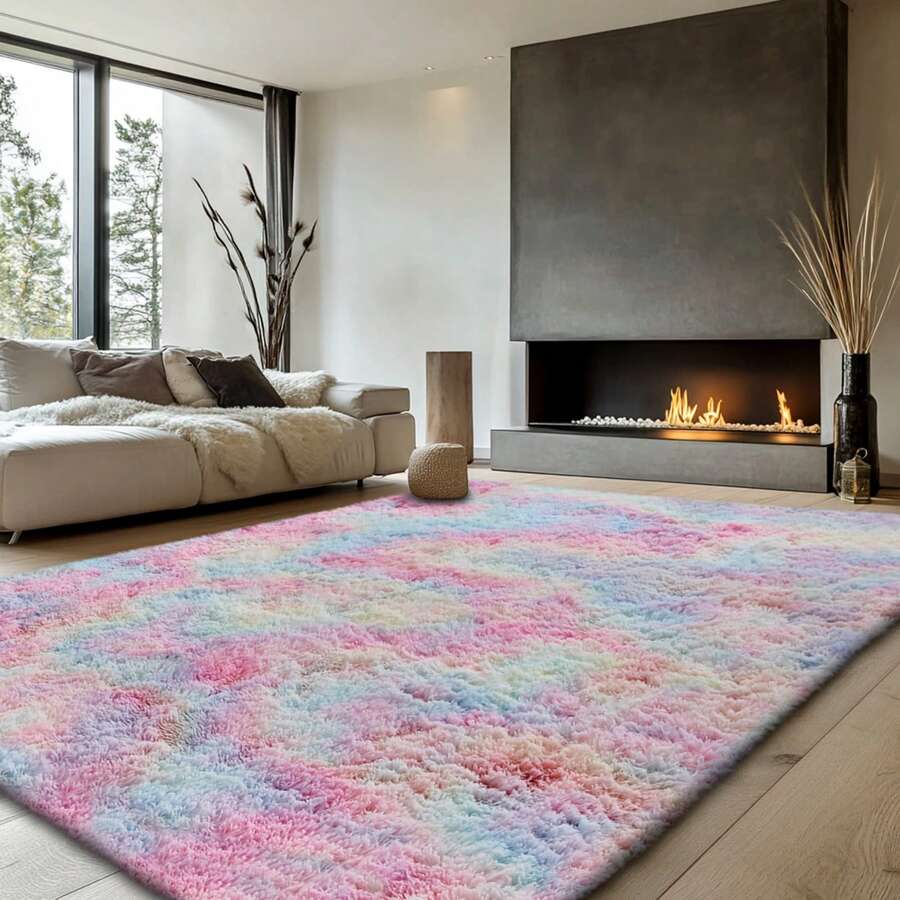 Fluffy Plush Shag Area Rug - home decor by Extoril