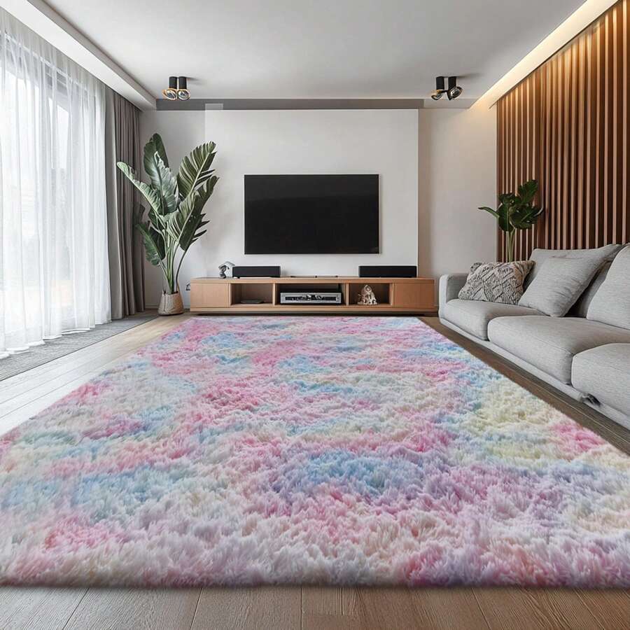 Fluffy Plush Shag Area Rug - home decor by Extoril