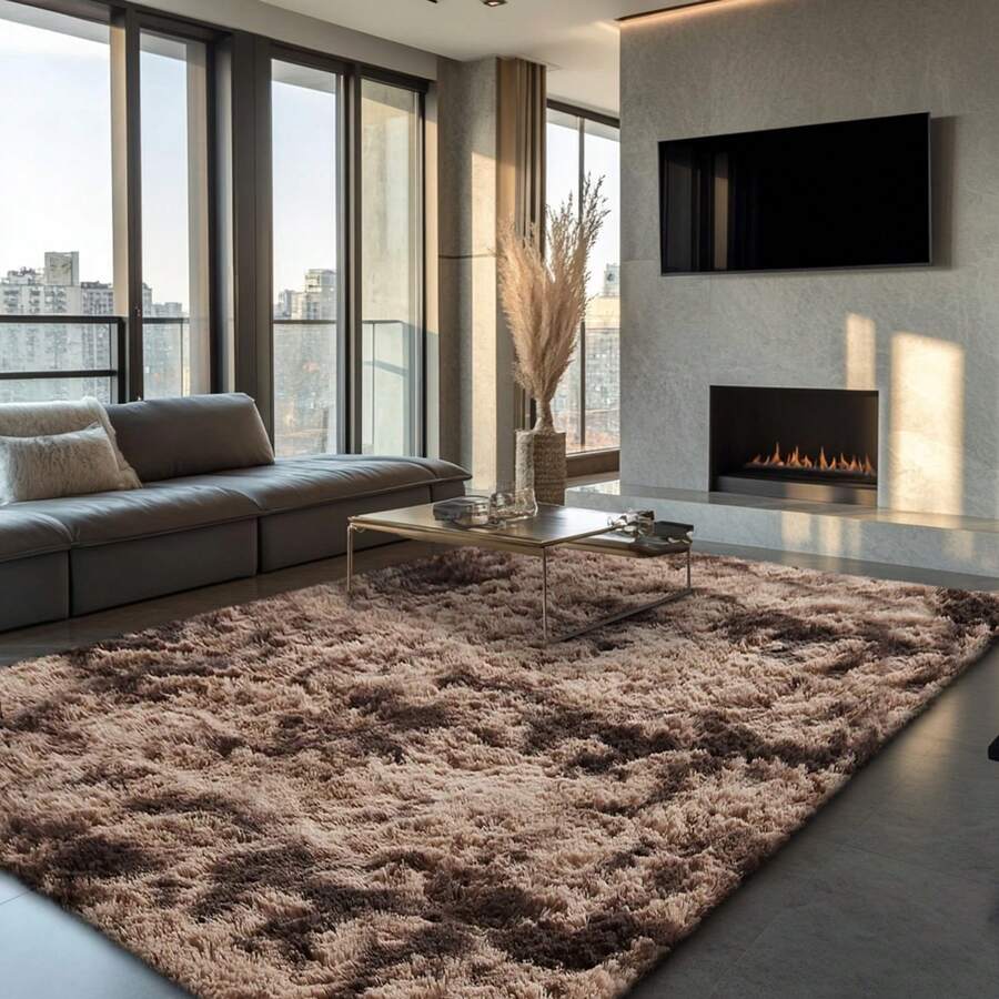 Fluffy Plush Shag Area Rug - home decor by Extoril
