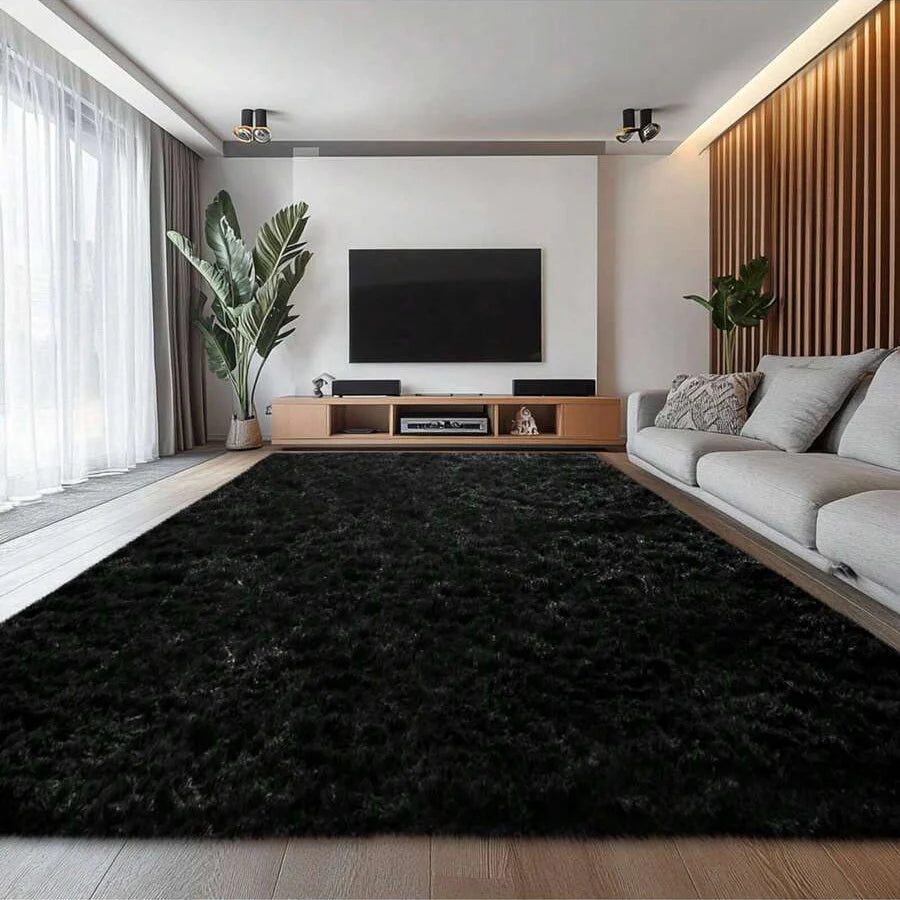 Fluffy Plush Shag Area Rug - home decor by Extoril