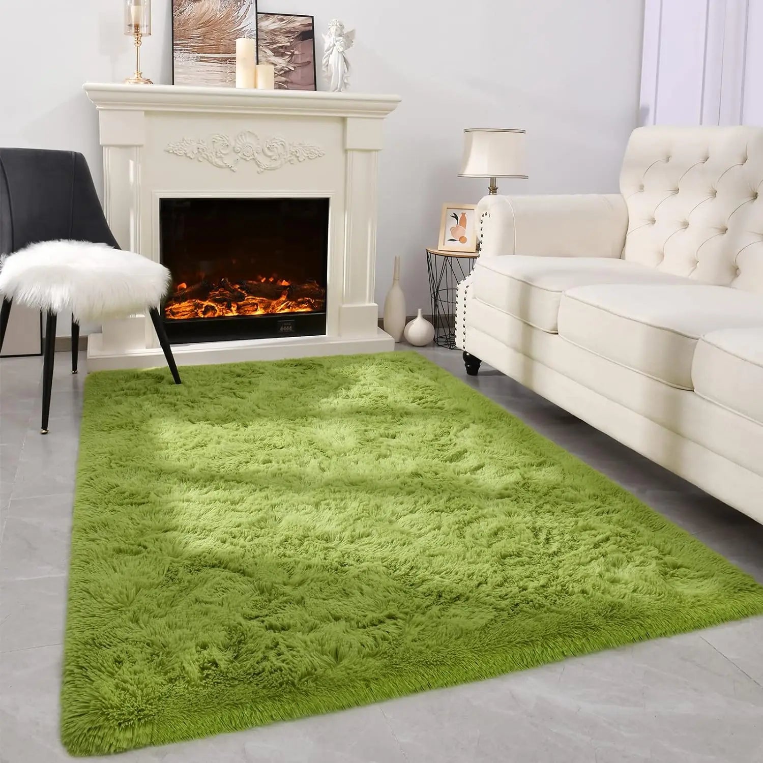 Fluffy Plush Shag Area Rug - home decor by Extoril