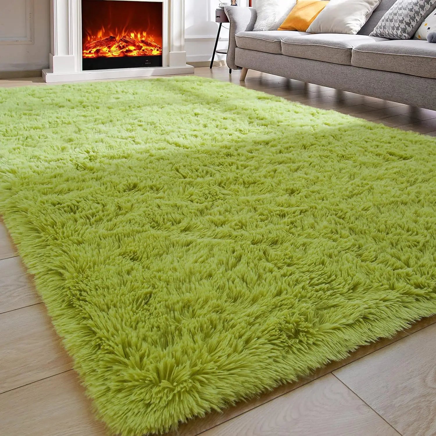 Fluffy Plush Shag Area Rug - home decor by Extoril