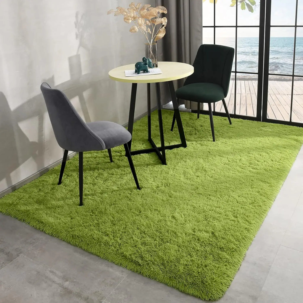 Fluffy Plush Shag Area Rug - home decor by Extoril
