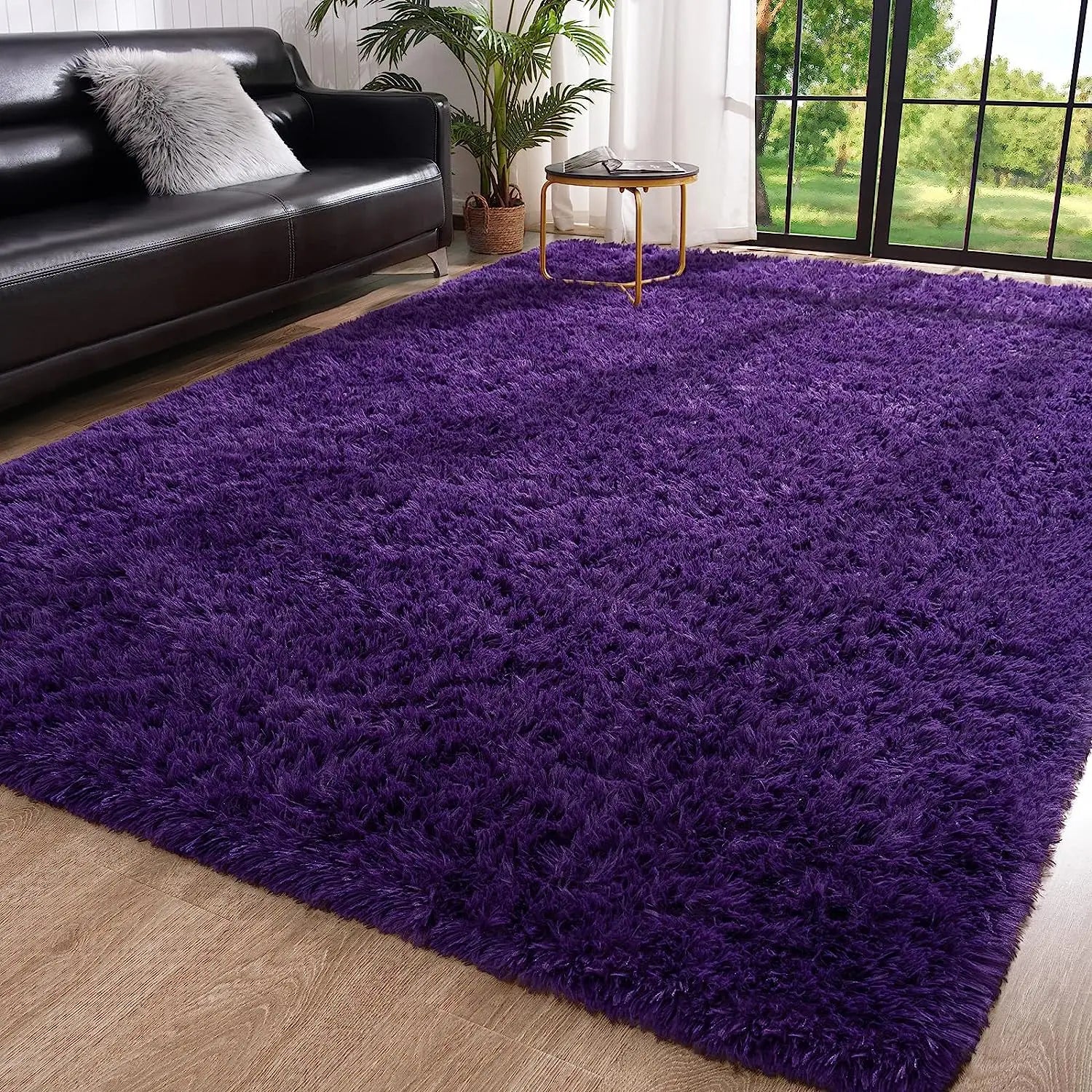 Fluffy Plush Shag Area Rug - home decor by Extoril