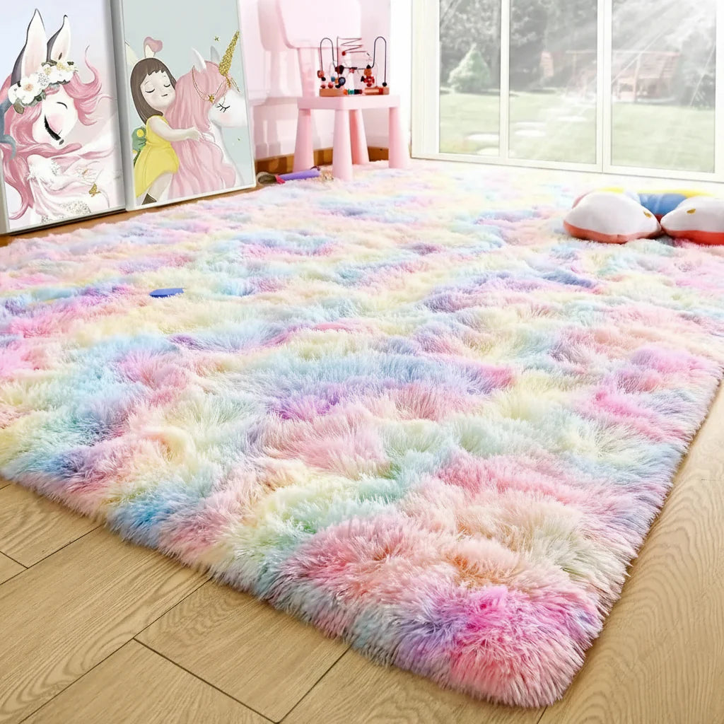 Fluffy Plush Shag Area Rug - home decor by Extoril