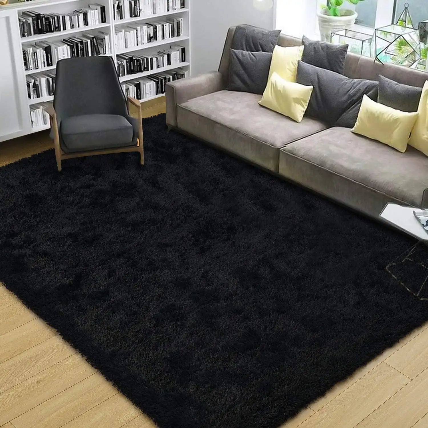 Fluffy Plush Shag Area Rug - home decor by Extoril