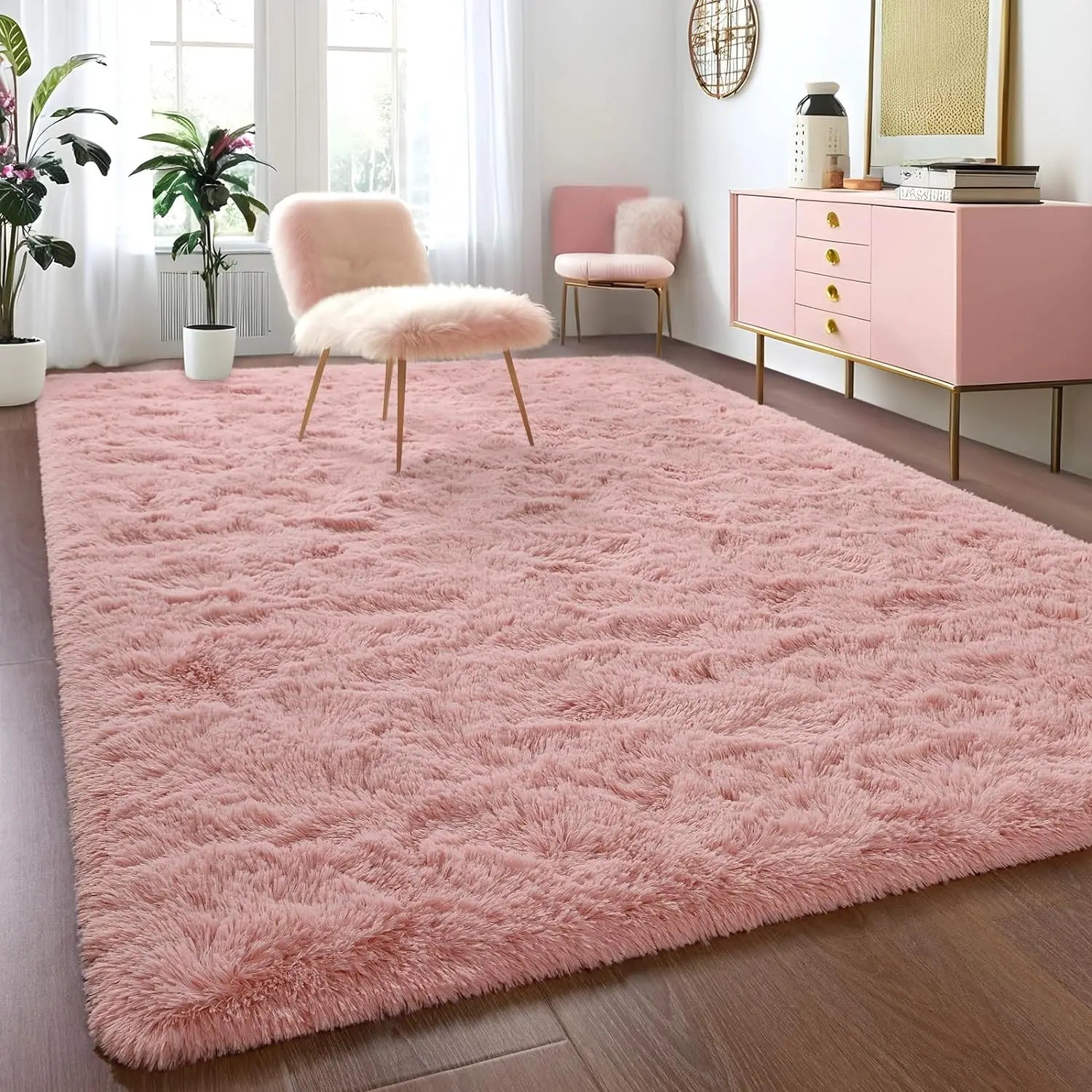 Fluffy Plush Shag Area Rug - home decor by Extoril