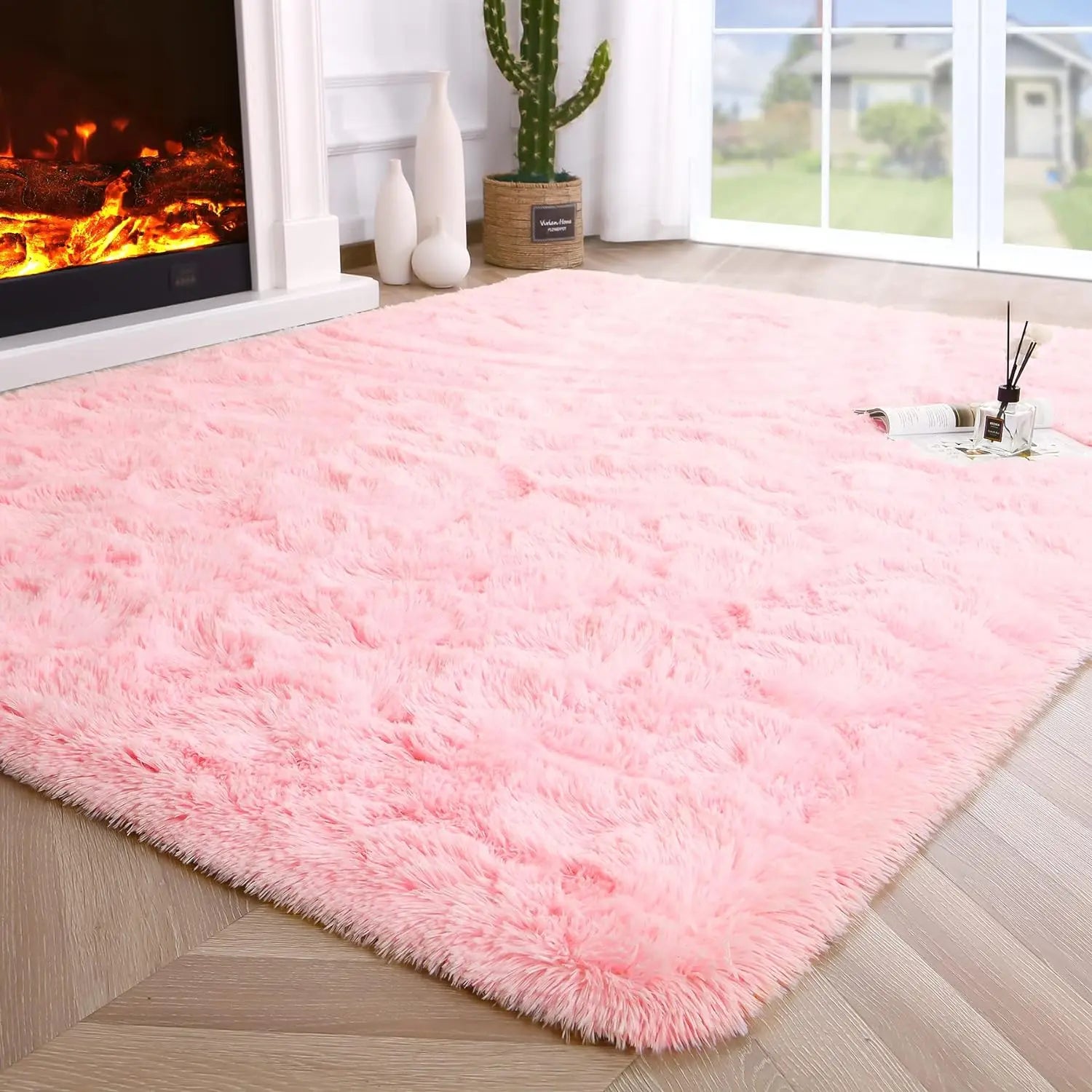 Fluffy Plush Shag Area Rug - home decor by Extoril