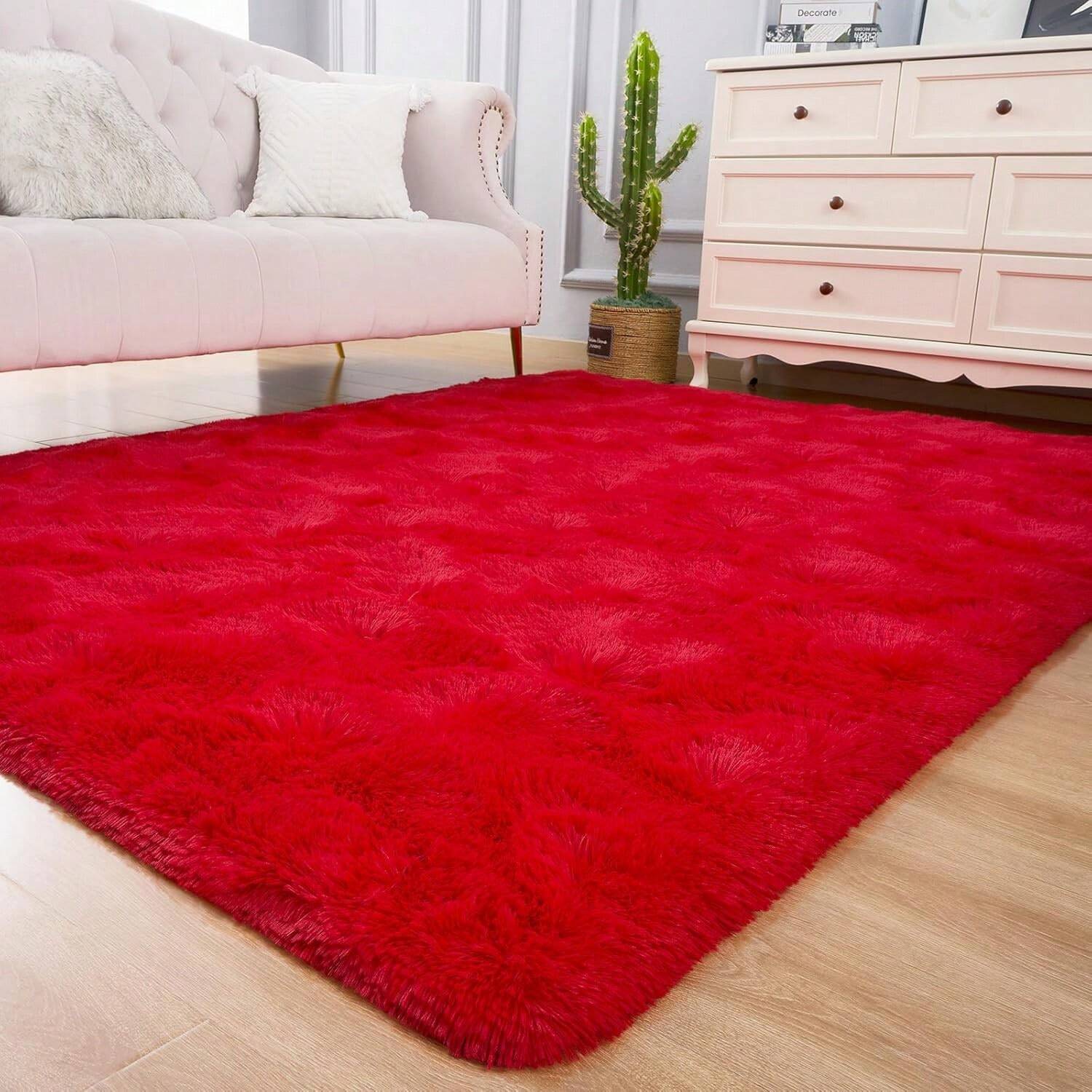 Fluffy Plush Shag Area Rug - home decor by Extoril