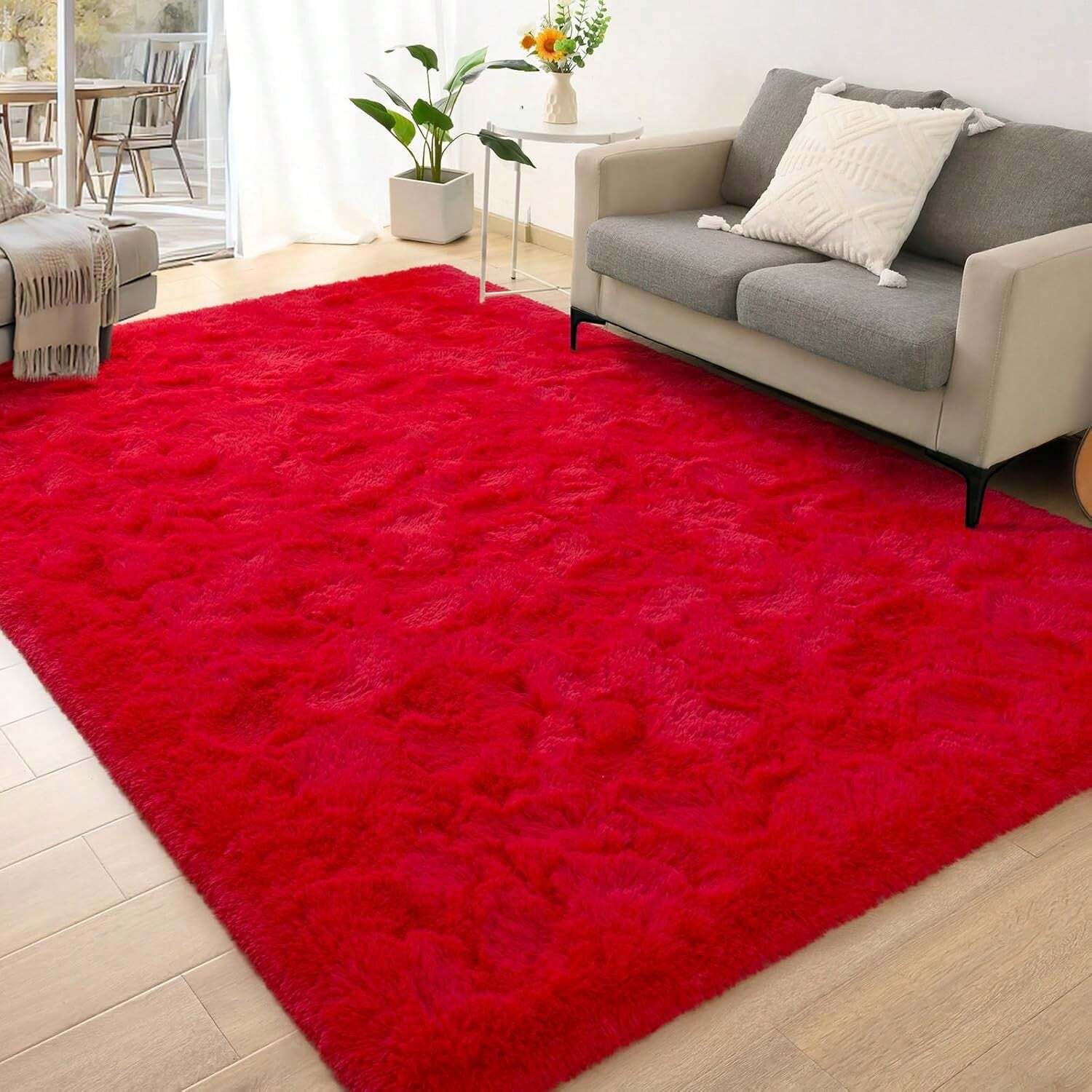 Fluffy Plush Shag Area Rug - home decor by Extoril