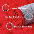 Fluffy Plush Shag Area Rug - home decor by Extoril