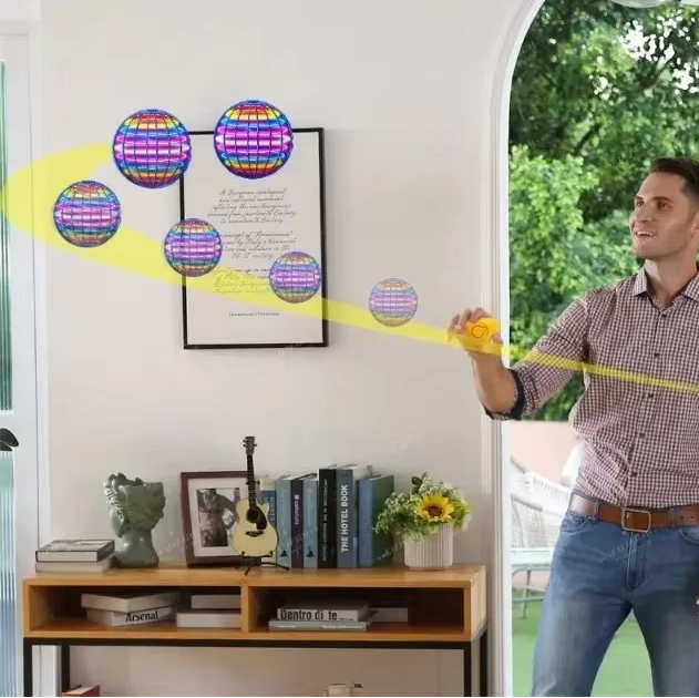 Flying Orb Ball LED Hover Spinner - Gadget by Extoril