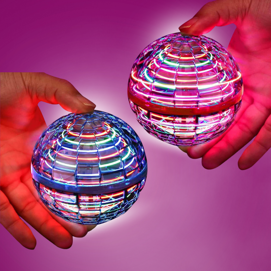 Flying Orb Ball LED Hover Spinner - Gadget by Extoril