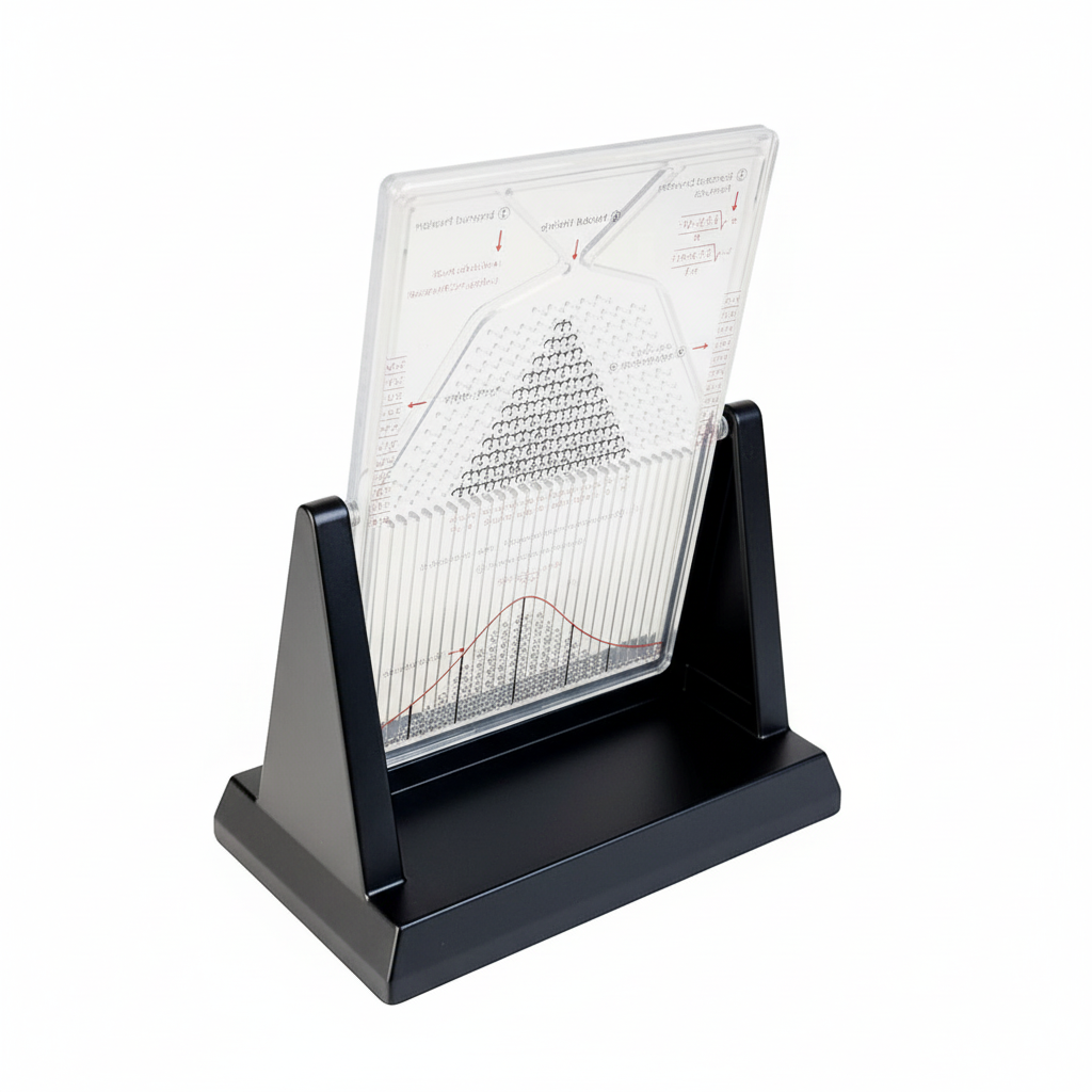Galton Board Mathematical Probability Demonstrator - Gadget by Extoril