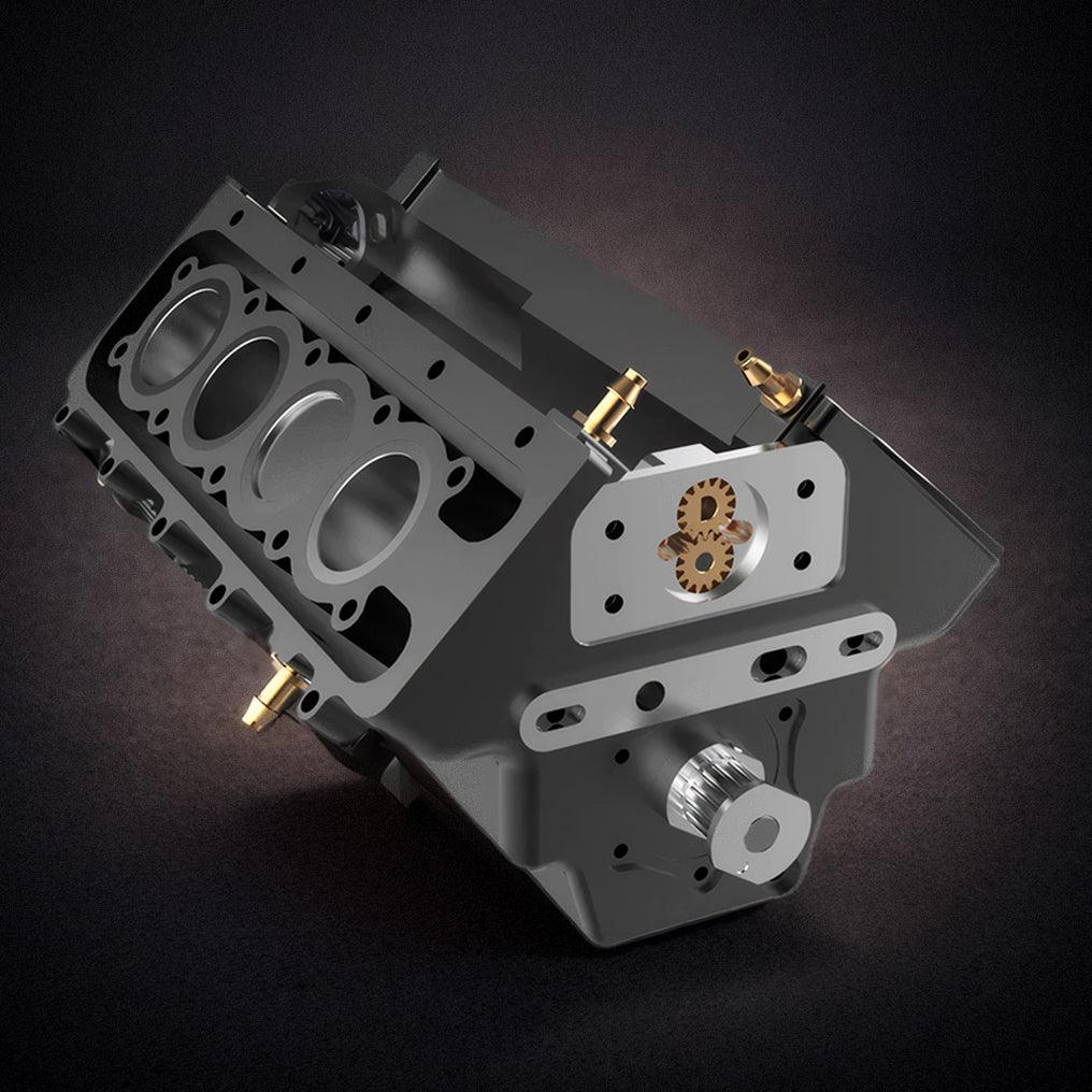 DIY V8 Engine Model That Run 28cc Gasoline/Nitro Engine KIT FS-V800 - DIY Engine Model by Extoril