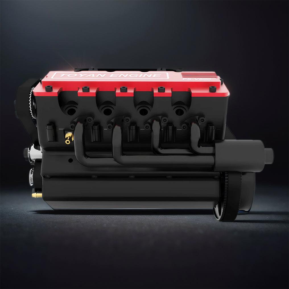 DIY V8 Engine Model That Run 28cc Gasoline/Nitro Engine KIT FS-V800 - DIY Engine Model by Extoril