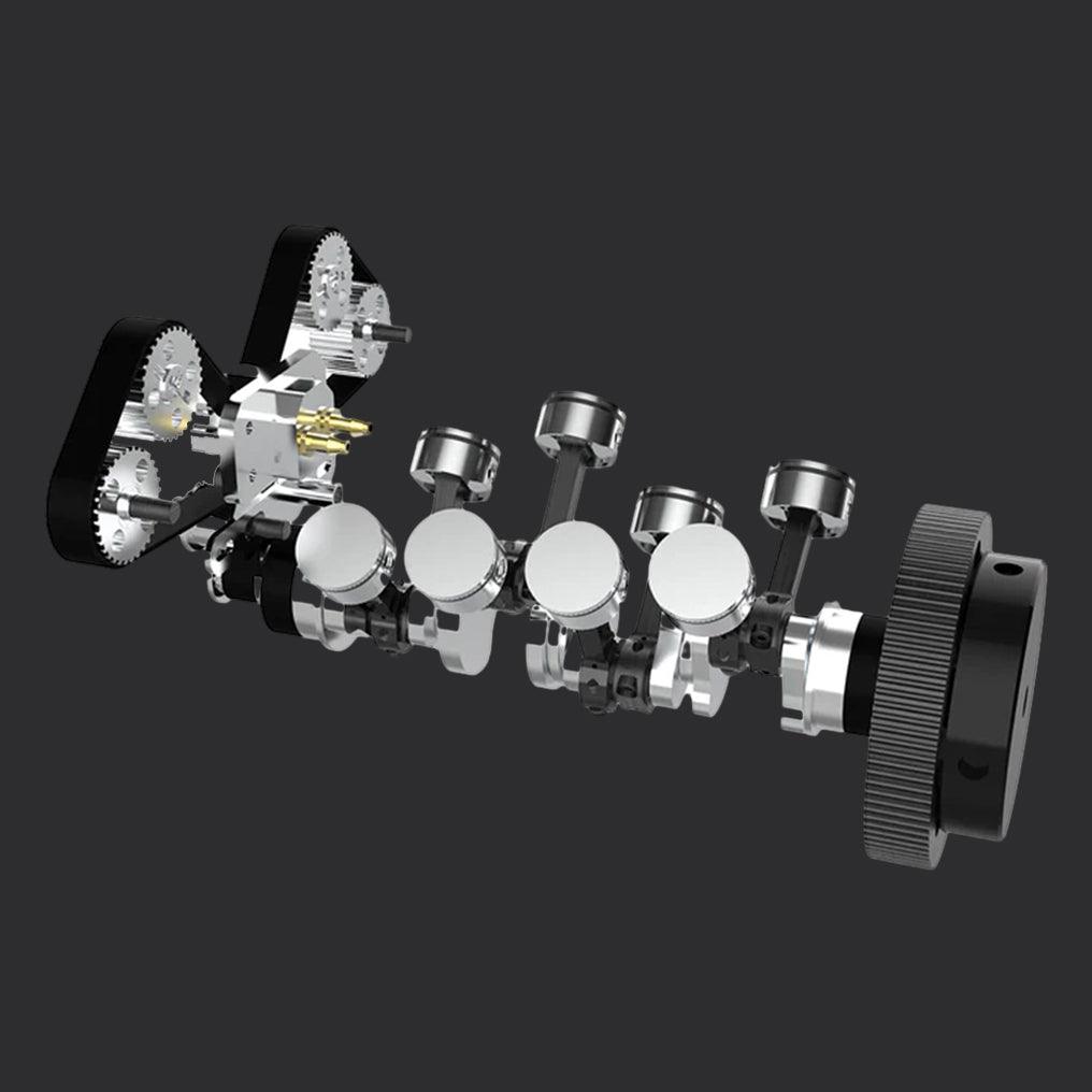 DIY V8 Engine Model That Run 28cc Gasoline/Nitro Engine KIT FS-V800 - DIY Engine Model by Extoril