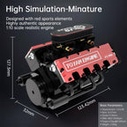 DIY V8 Engine Model That Run 28cc Gasoline/Nitro Engine KIT FS-V800 - DIY Engine Model by Extoril