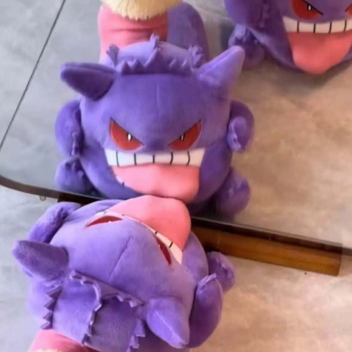 Pokemon Gengar Plush Slippers Tongue Out - Gadget by Extoril