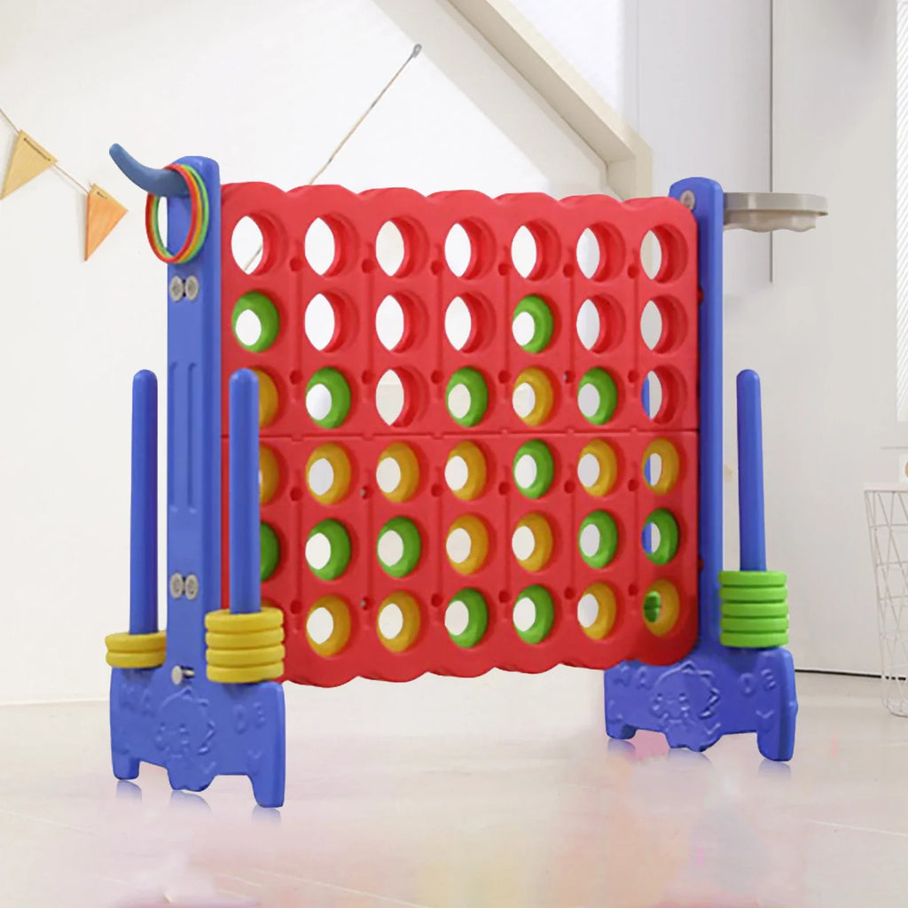 Giant 4 Ft Connect 4 Outdoor Yard Game 3-in-1 - Gadget by Extoril