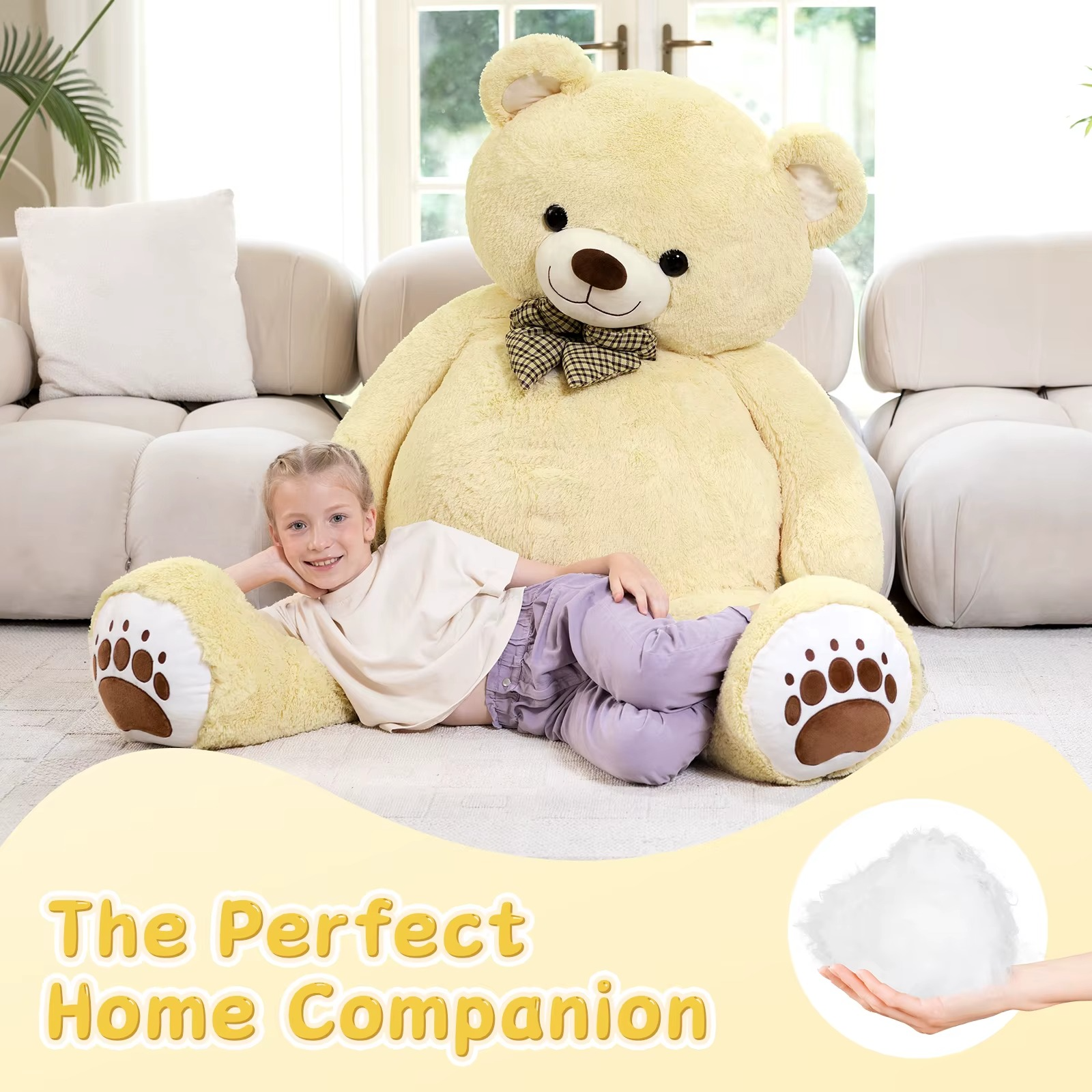 Giant Stuffed Teddy Bear - Figurine by Extoril