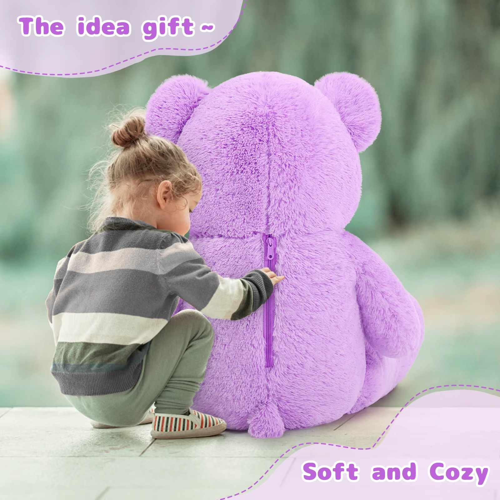Giant Stuffed Teddy Bear - Figurine by Extoril