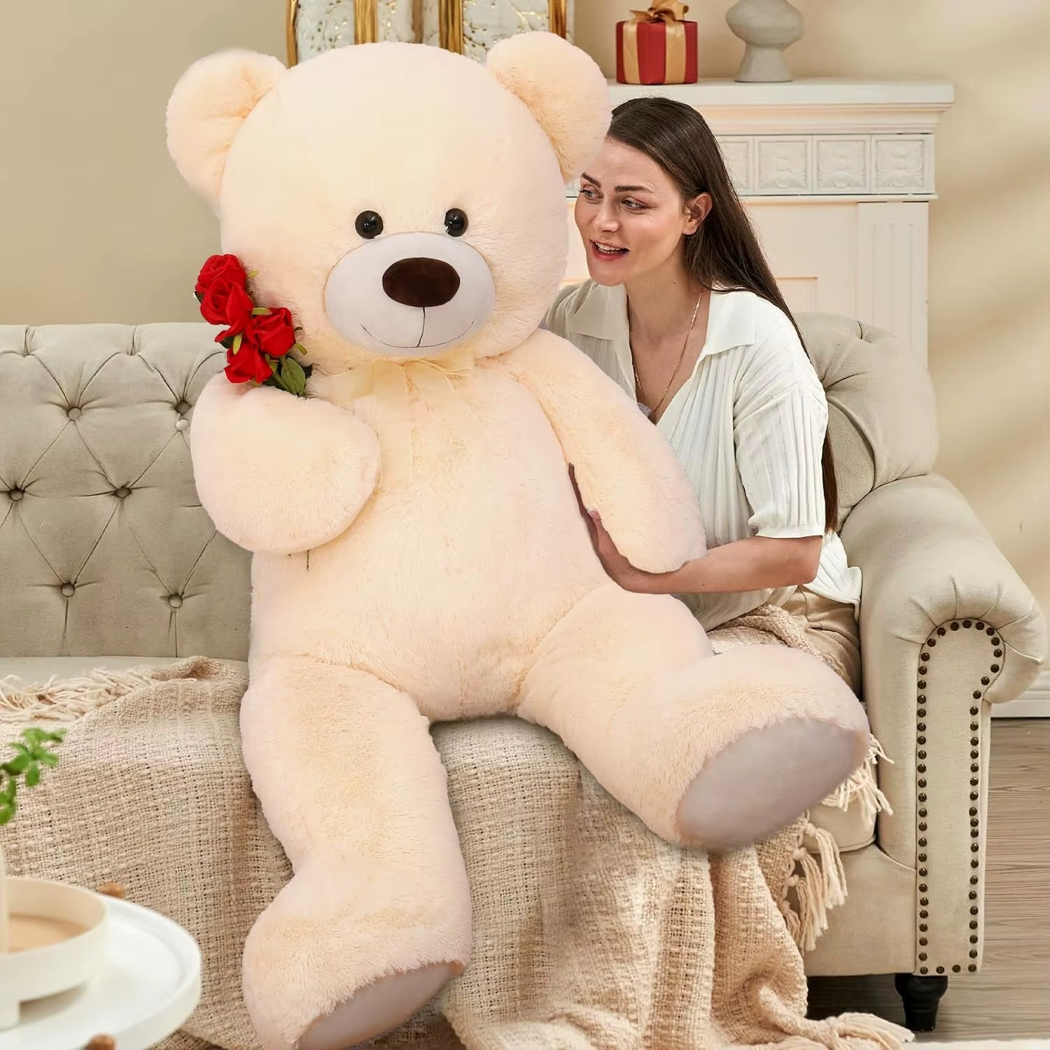 Giant Stuffed Teddy Bear - Figurine by Extoril