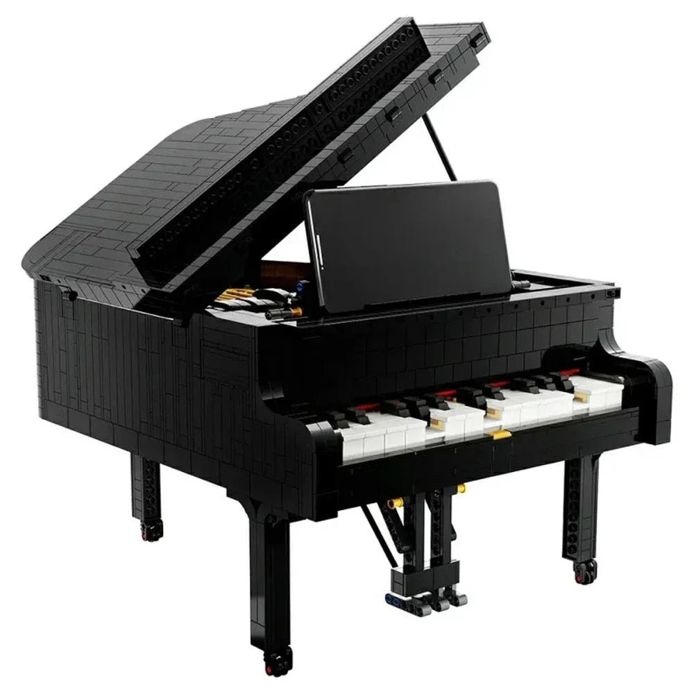 Grand Piano Building Blocks Model (3662 Pcs) - Mechanical kit by Extoril
