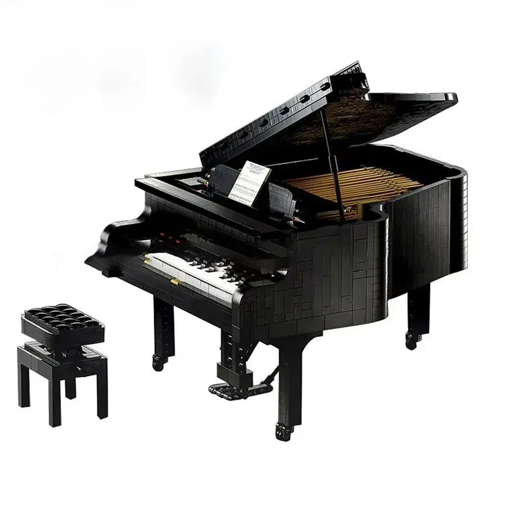 Grand Piano Building Blocks Model (3662 Pcs) - Mechanical kit by Extoril