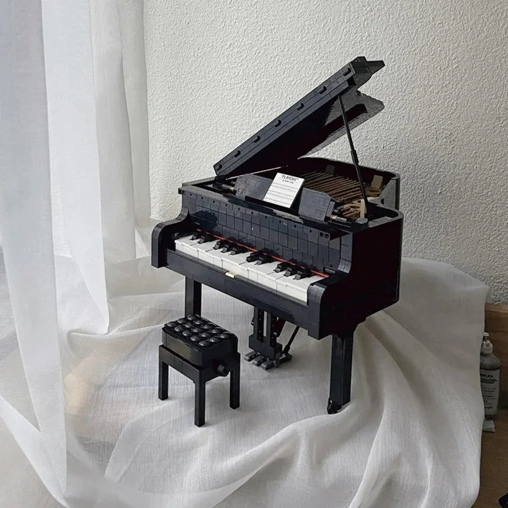 Grand Piano Building Blocks Model (3662 Pcs) - Mechanical kit by Extoril