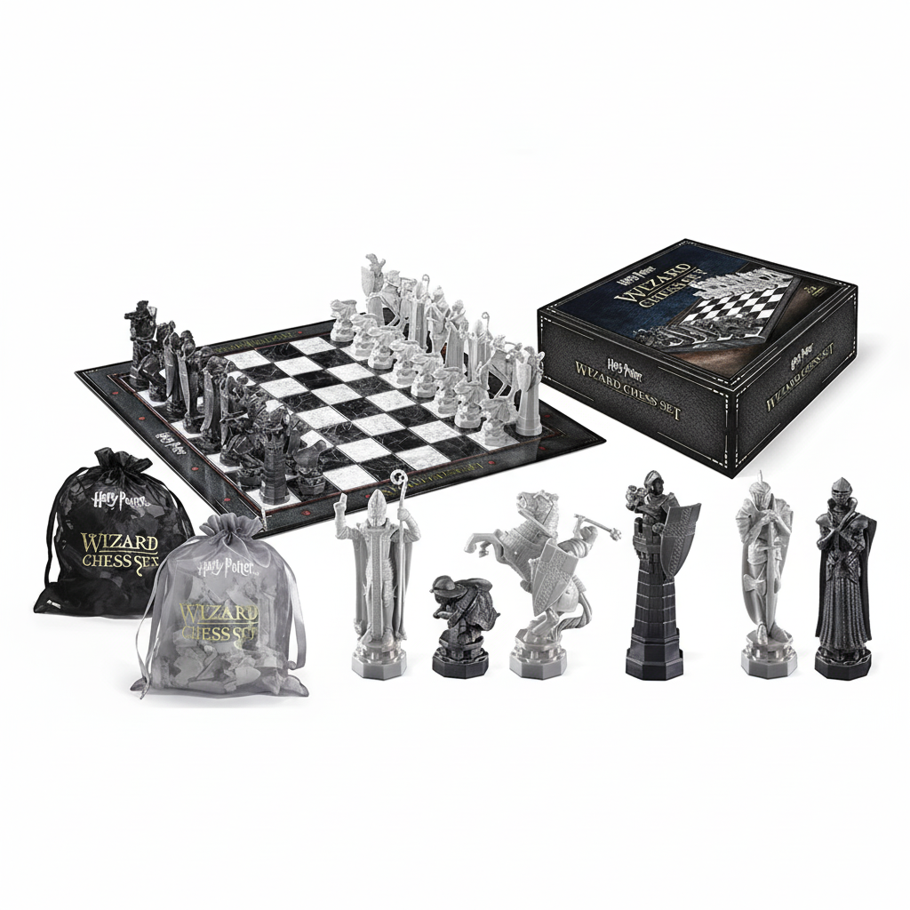Harry Potter Wizard Chess Set 32 Pieces - Gadget by Extoril