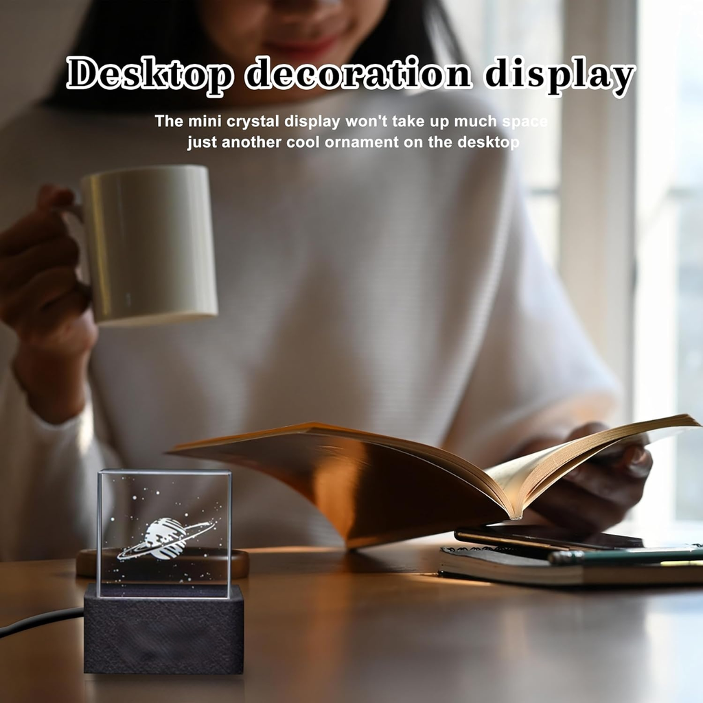 Hologram Cube Display – WiFi 3D Photo Frame - home decor by Extoril